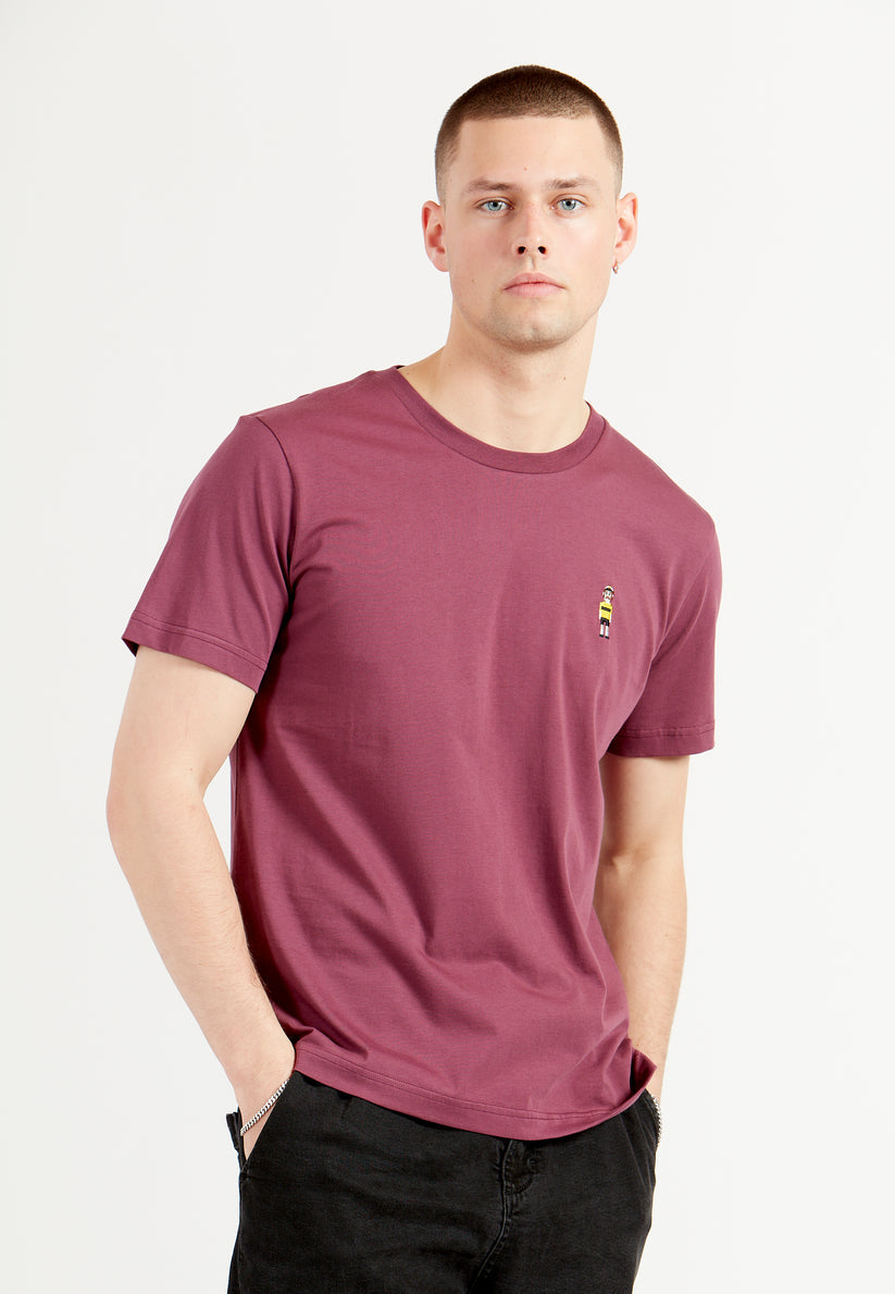 Cikkel Copenhagen - Maillot Jaune Tour de France oTTo T-Shirt - Burgundy