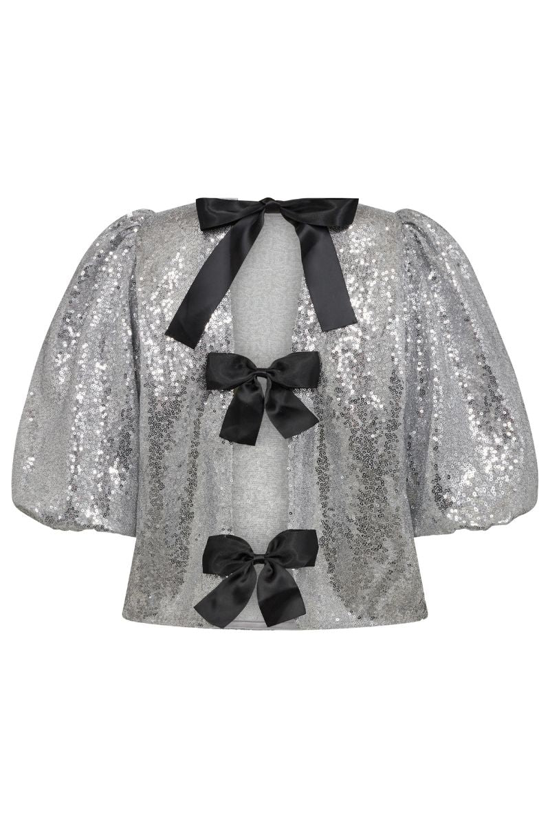 Cocouture - StevieCC Sequin Bow Blouse