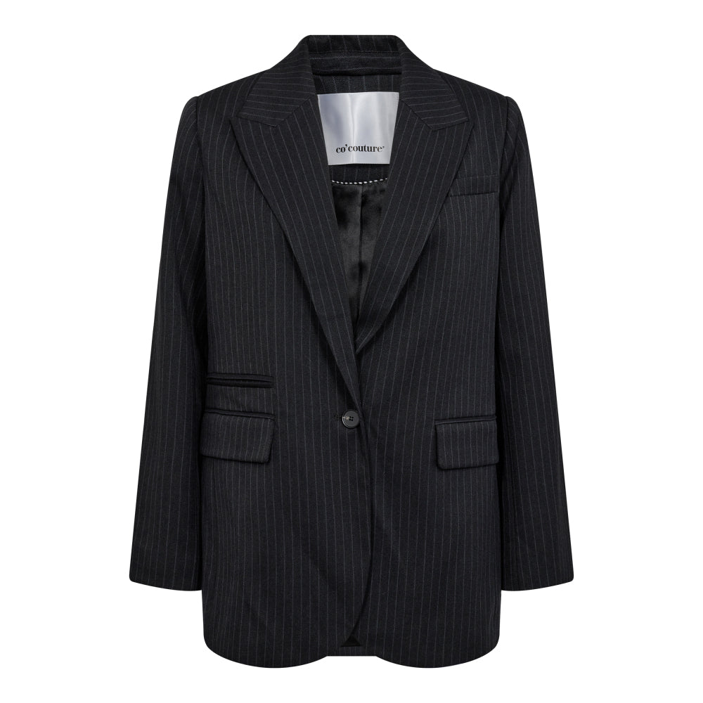 Cocouture - IdaCC Pin Single Oversi Blazer - Dark Grey