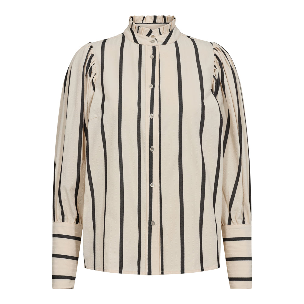 Cocouture - TessieCC Stripe Puff Shirt - MarciBlack