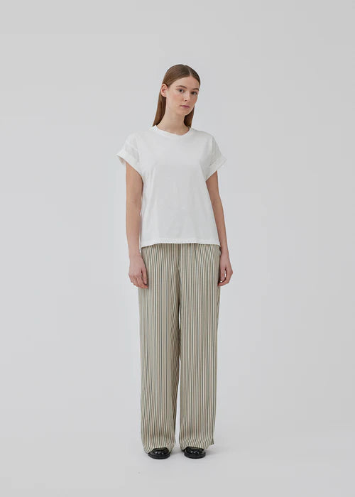 Modström - HissaMD print pants - Soft Stripe