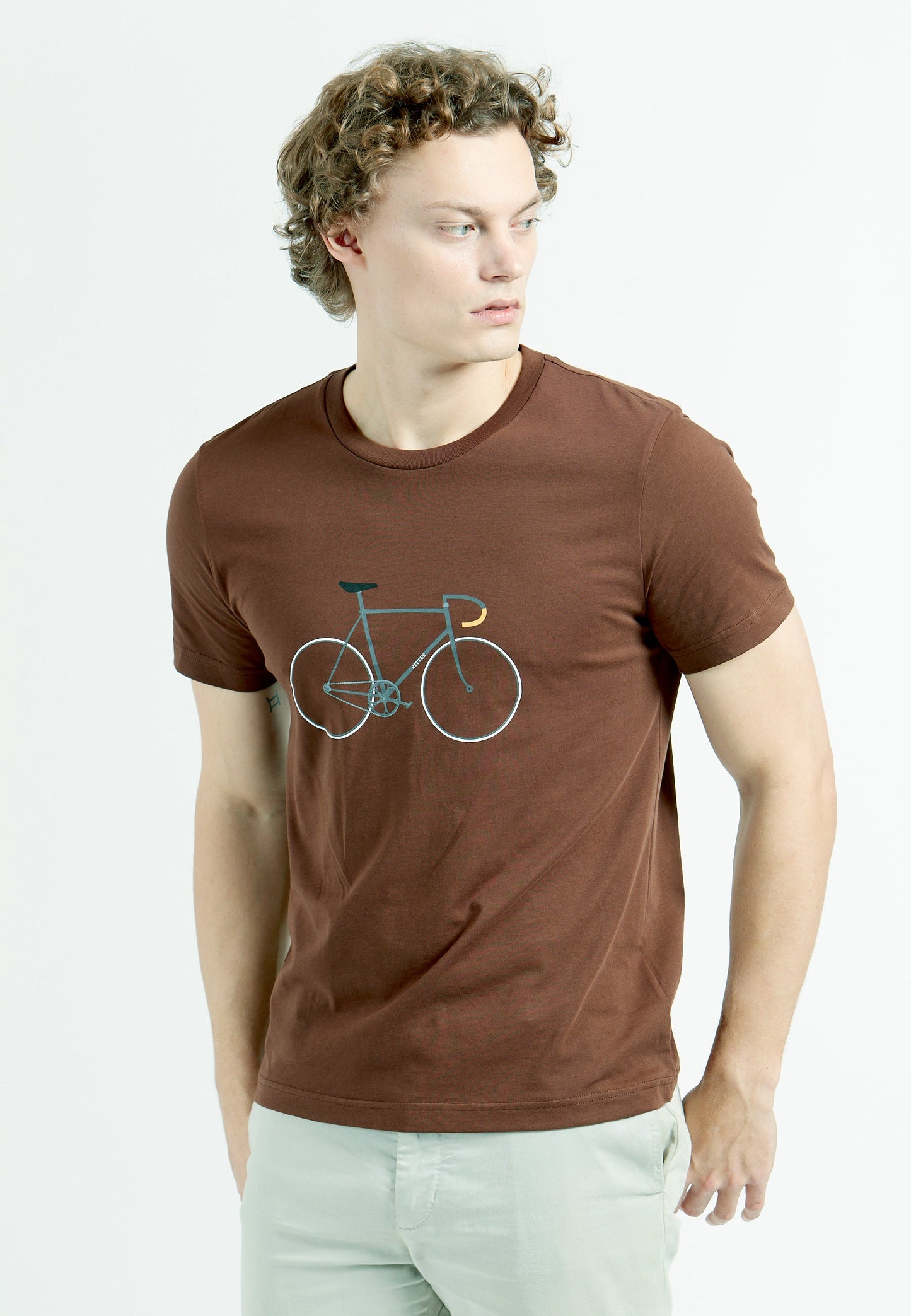 Cikkel Copenhagen - Unora 51.15 T-Shirt - Brown