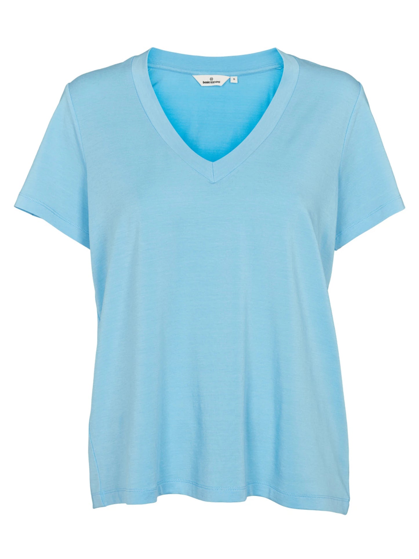 Basic Apparel - Joline V-neck - Alaskan Blue