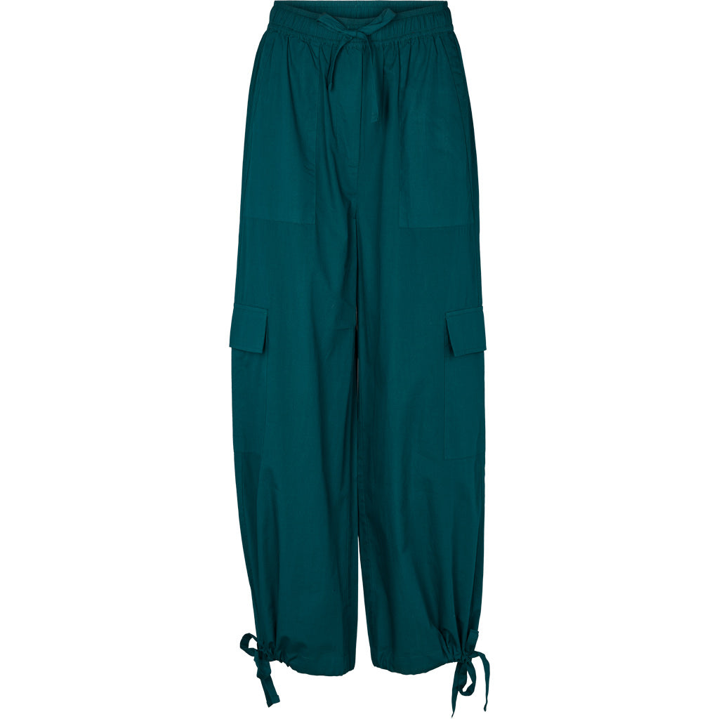 Basic Apparel - Tilde Loose Cargo Pants - Deep Teal