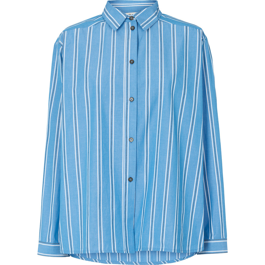 Basic Apparel - Ray Shirt - All aboard / Bright white