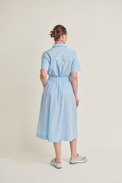 Basic Apparel - Marina Skirt - Airy blue / Lotus / Birch / Classic Blue