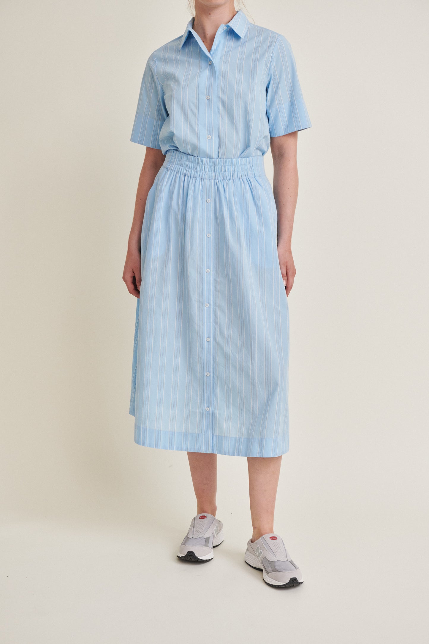 Basic Apparel - Marina Skirt - Airy blue / Lotus / Birch / Classic Blue