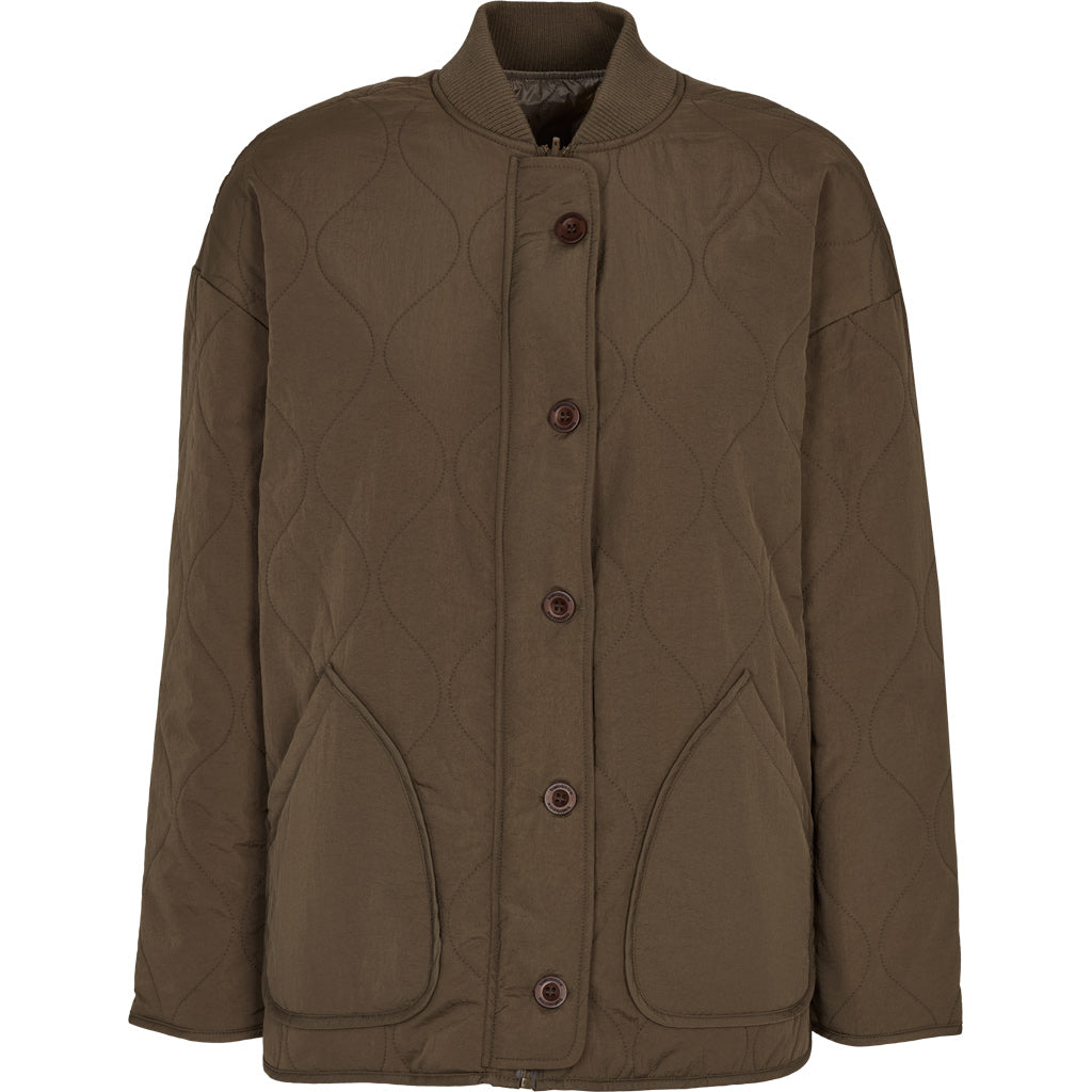 Basic Apparel - Ruby Loose Jacket - Tarmac /Vetiver New