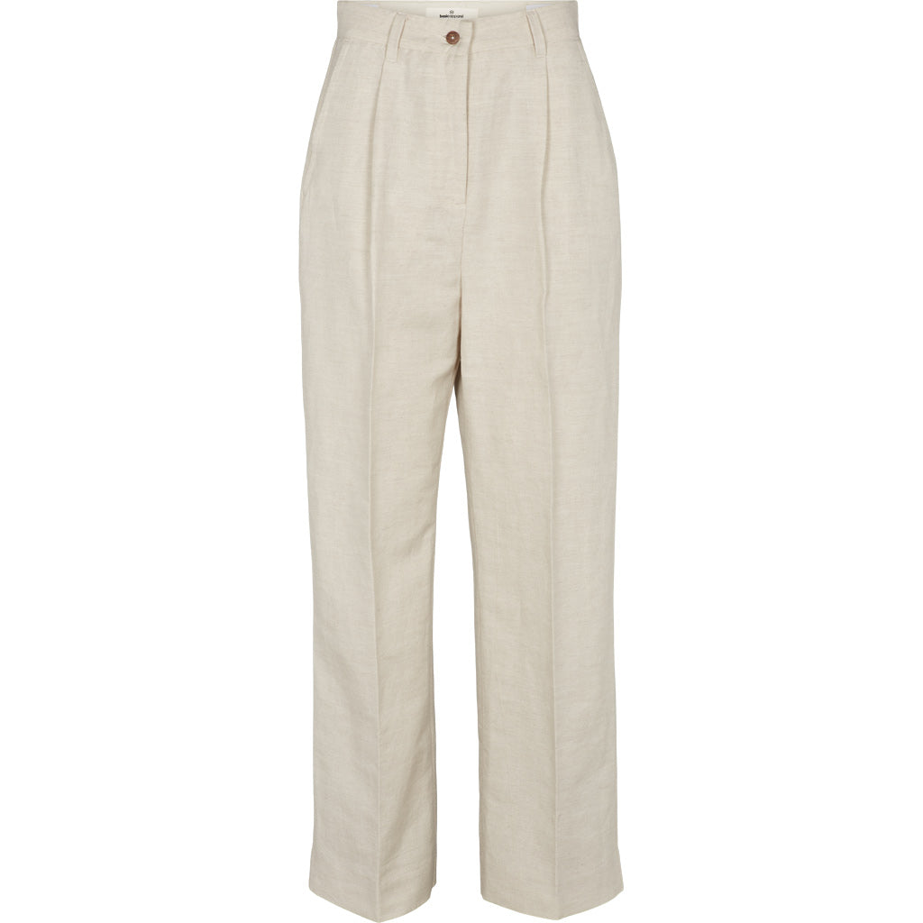 Basic Apparel - Nata Pants - Natural melange