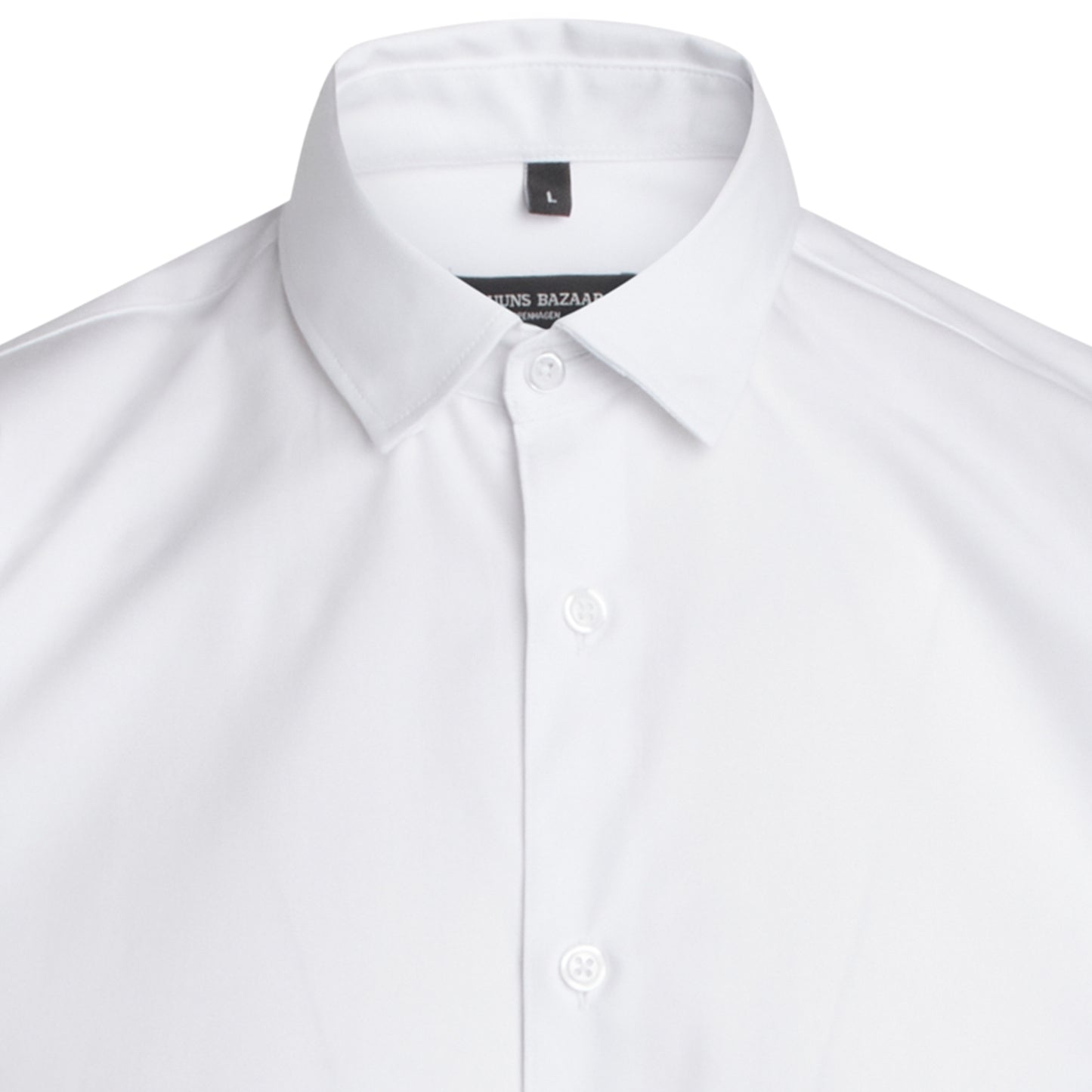 Bruuns Bazaar Men - Vic Essense Shirt - White