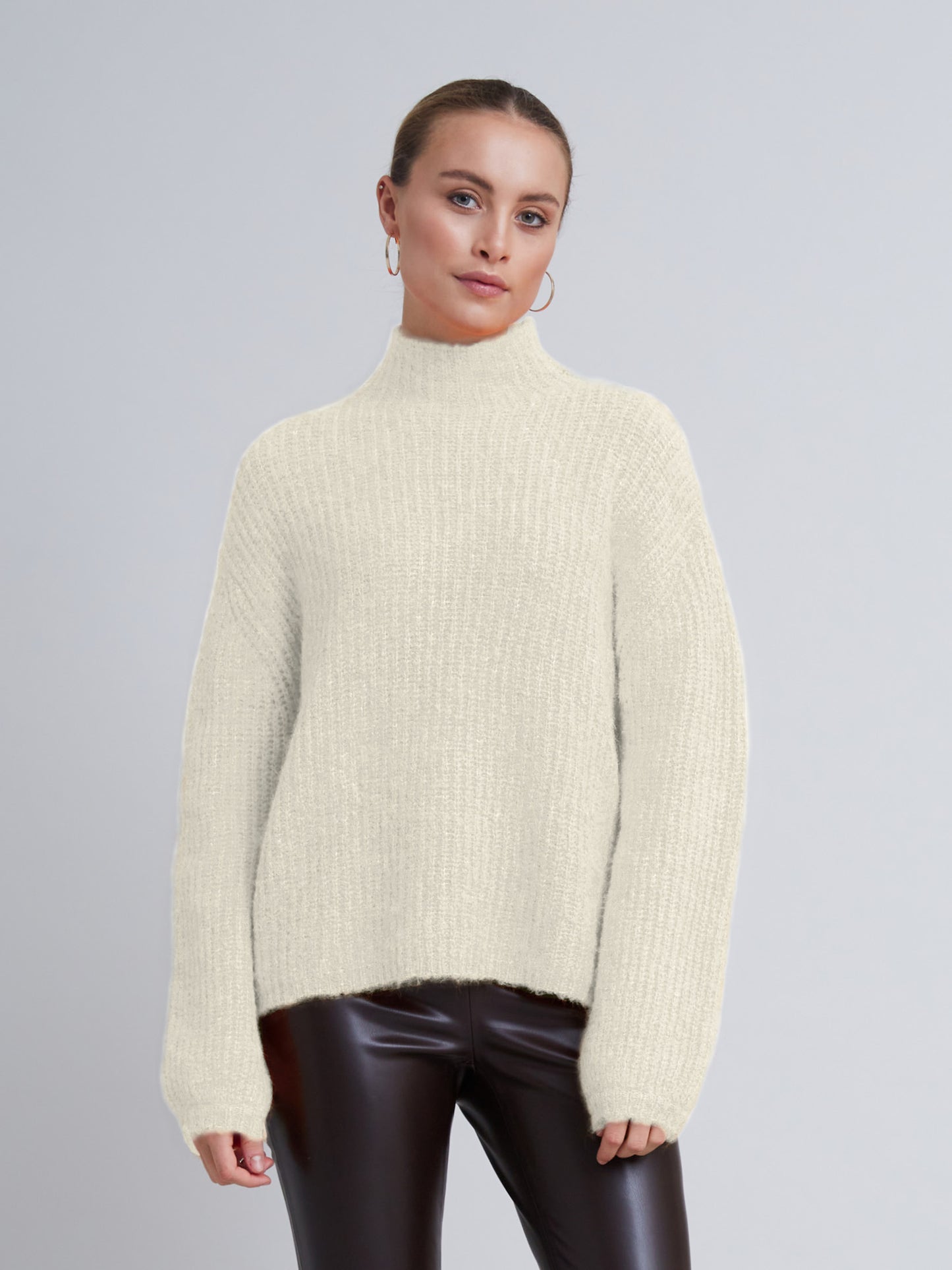 Bruuns Bazaar Women - SyringaBBRika knit - Snow White