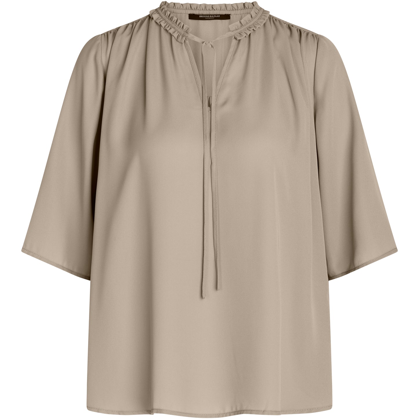 Bruuns Bazaar Women - CamillaBBKasikas blouse - Silver Mink