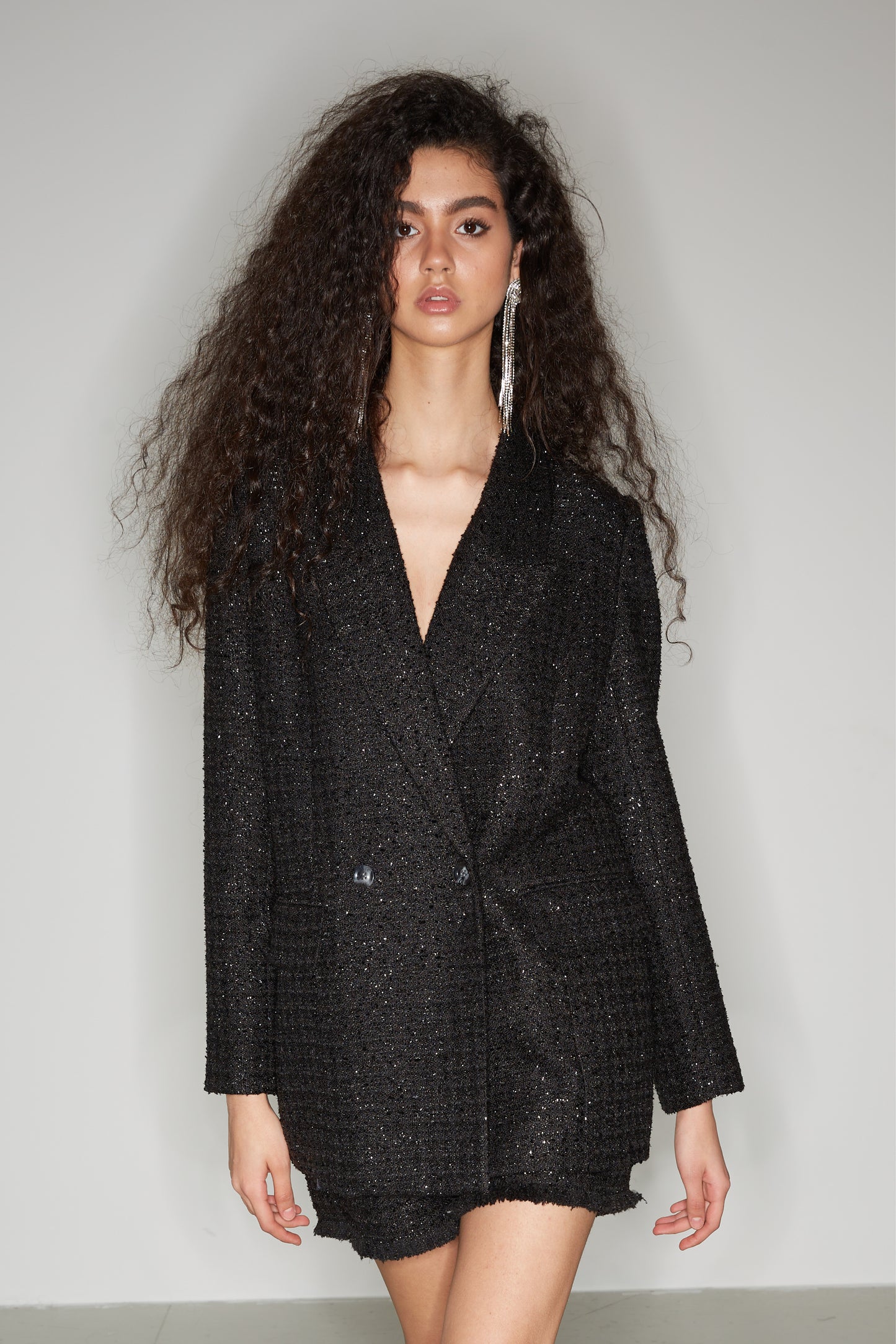 Bruuns Bazaar Women - Raspberry Grande blazer - Black