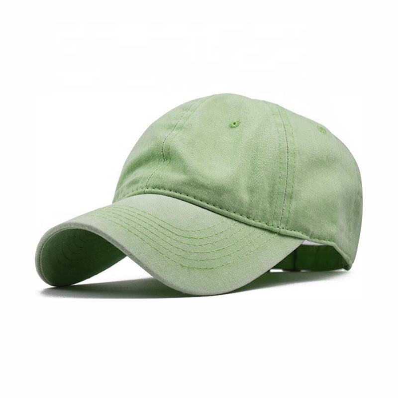 Plain Baseball Cap - Green Tea