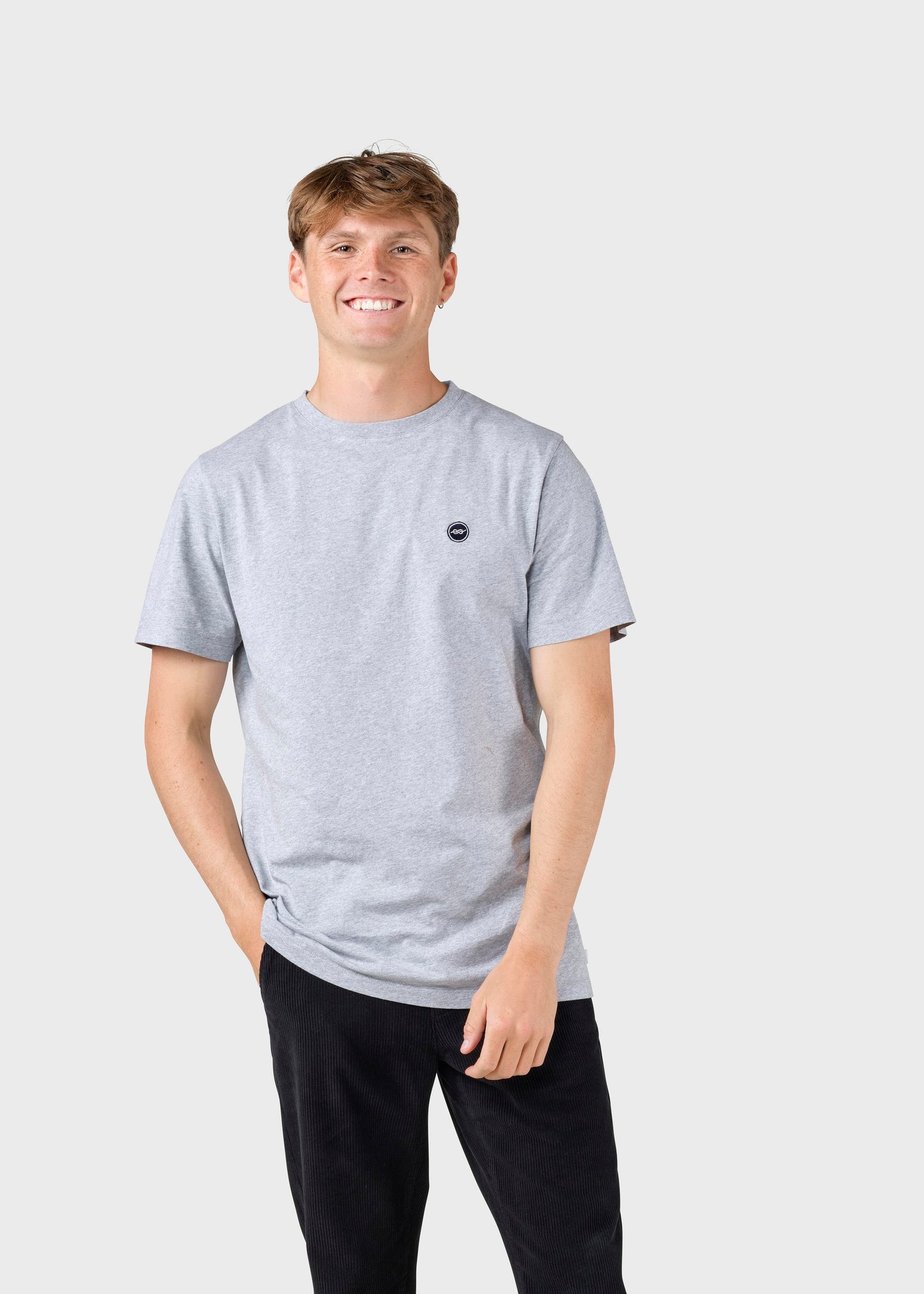 Klitmøller - Elton tee - Light grey
