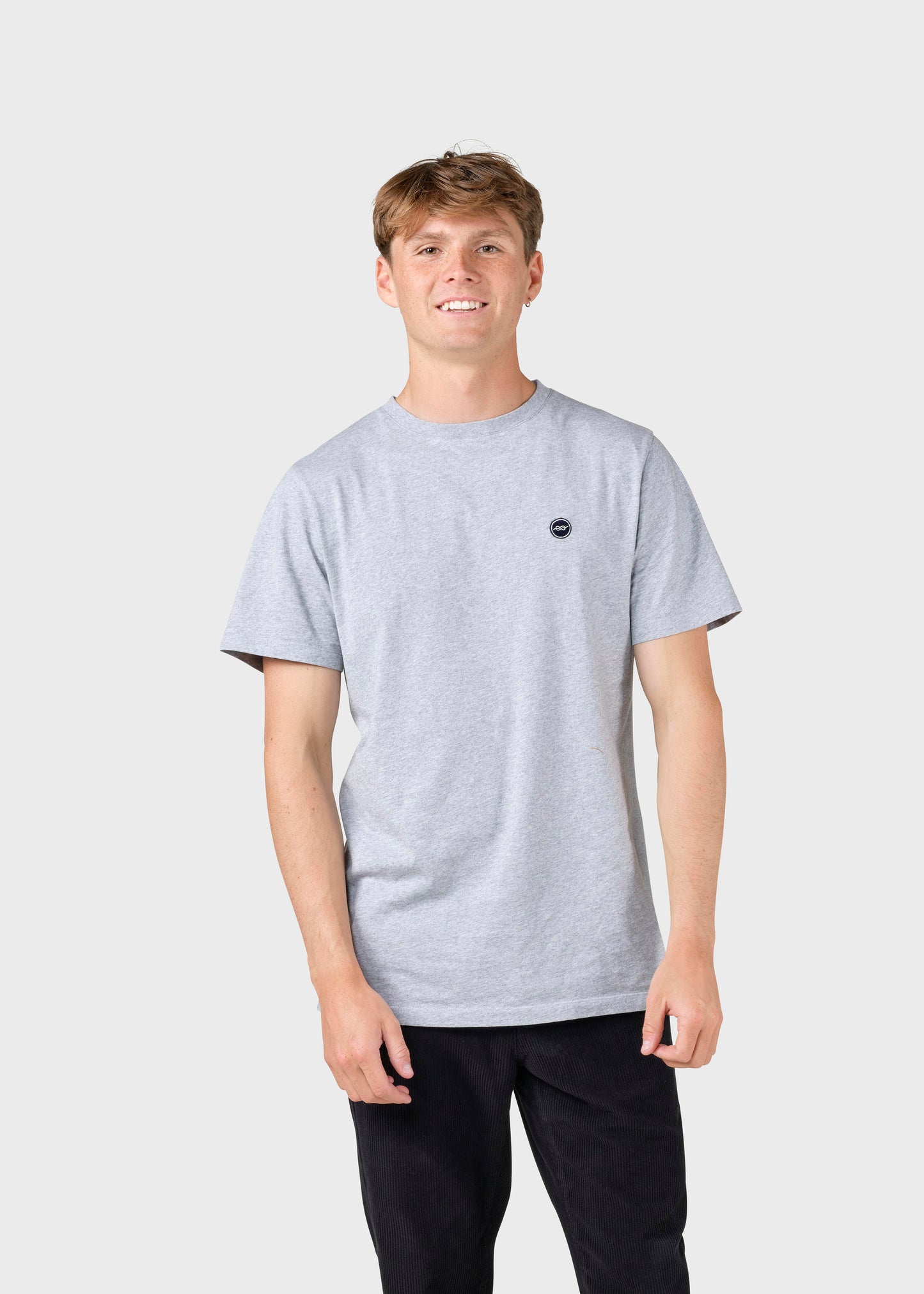 Klitmøller - Elton tee - Light grey