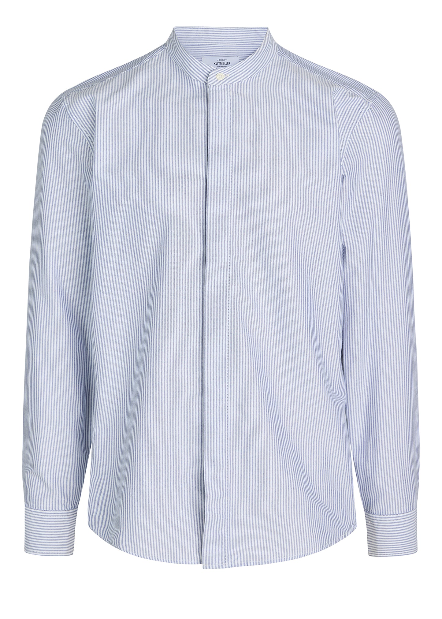 Klitmøller - Simon striped shirt - White/navy