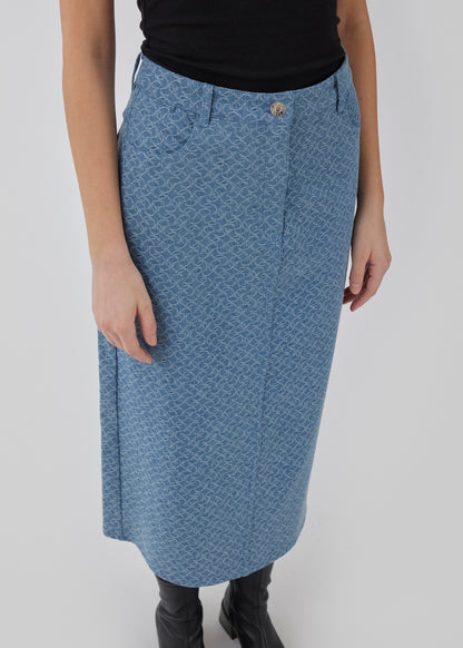 Modström - HennesyMD skirt - Structured Medium Blue