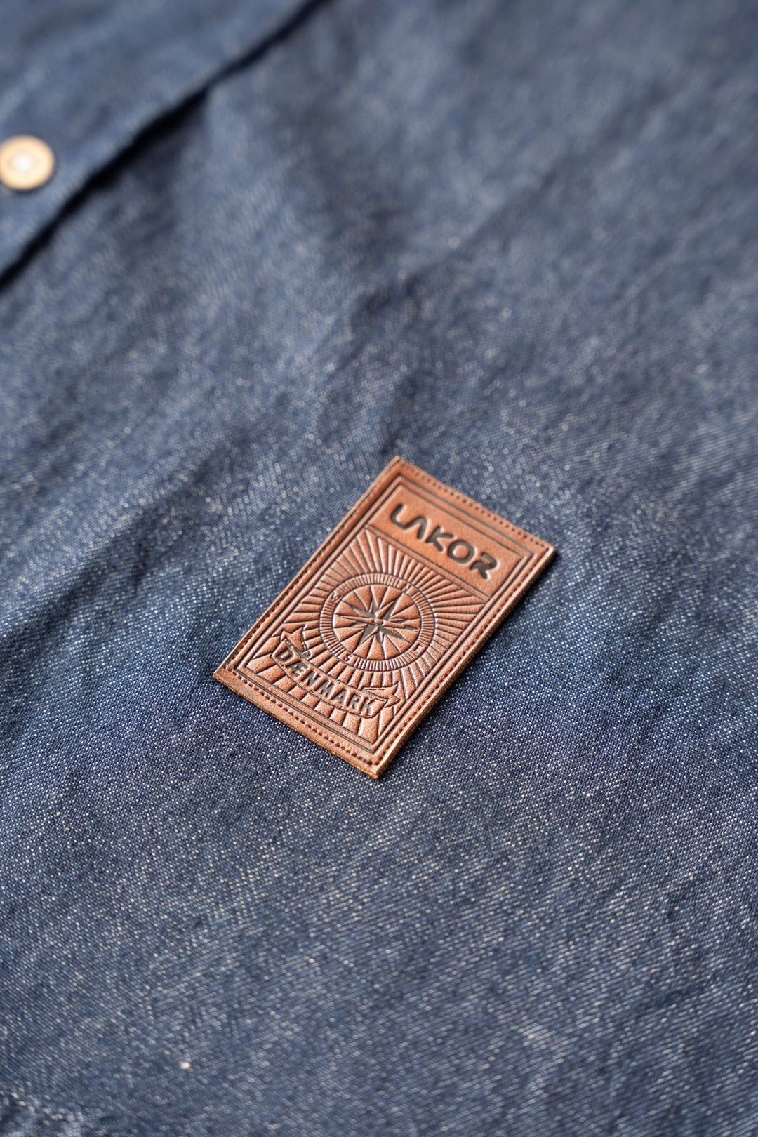Lakor - Organic Denim Shirt (Dark Blue)