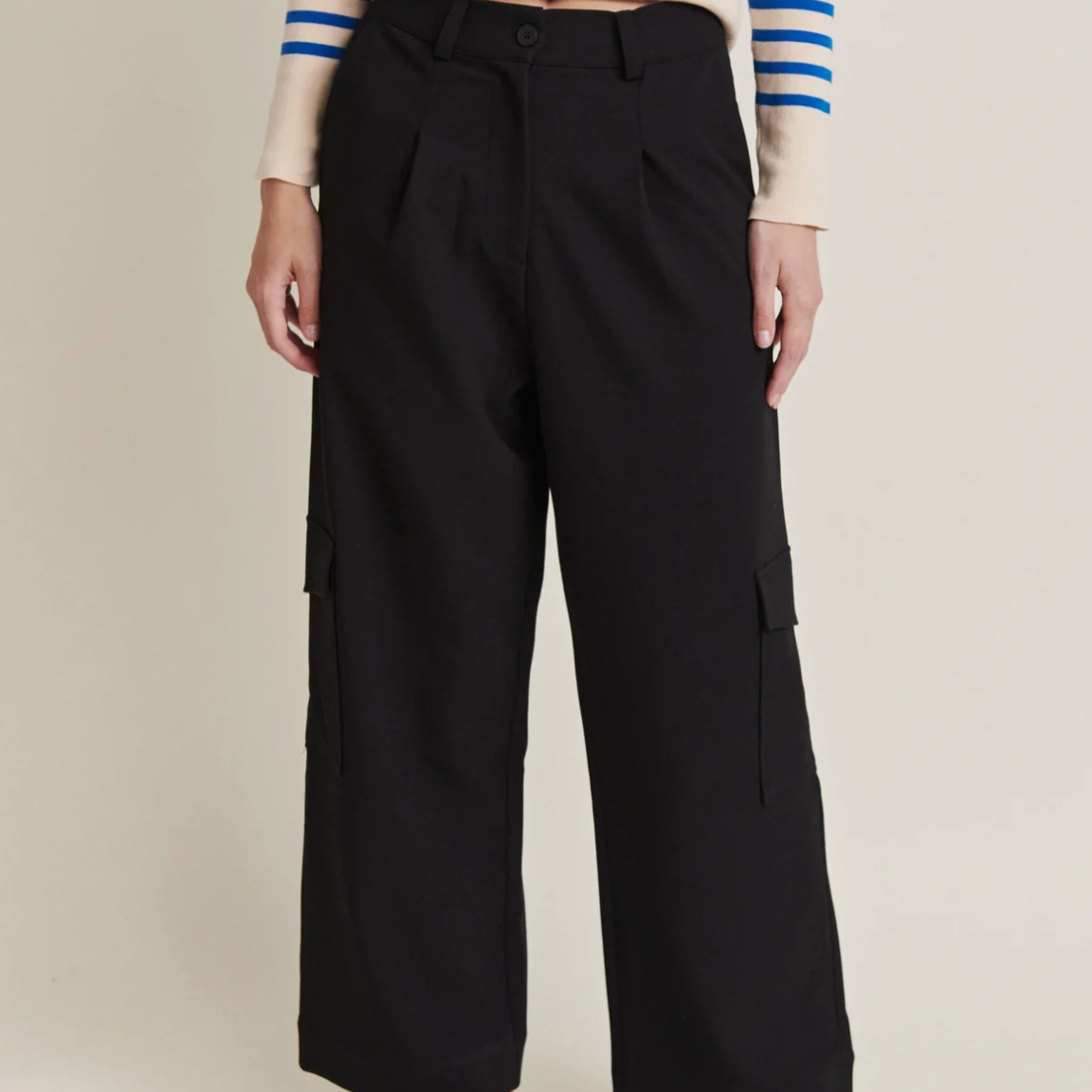 Basic Apparel - Sage Cargo Pants - 001 Black