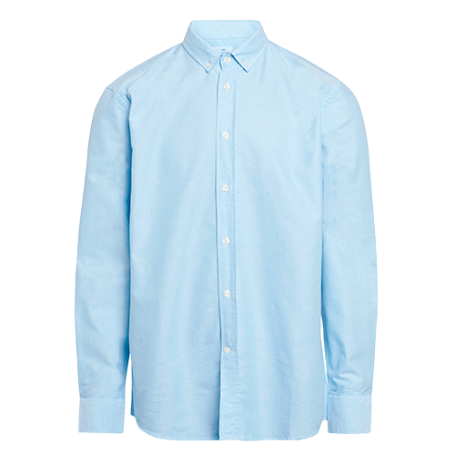 Klitmøller - Basic shirt - Blue melange