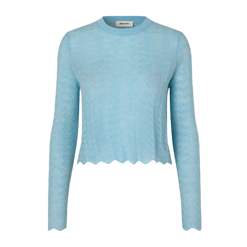 Modström - CordellMD short o-neck - Cool Blue