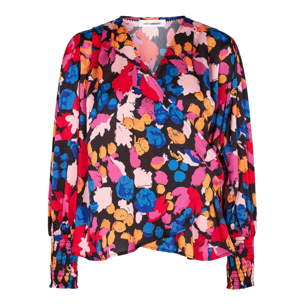 Co'couture - Maxifran Wrap Bluse