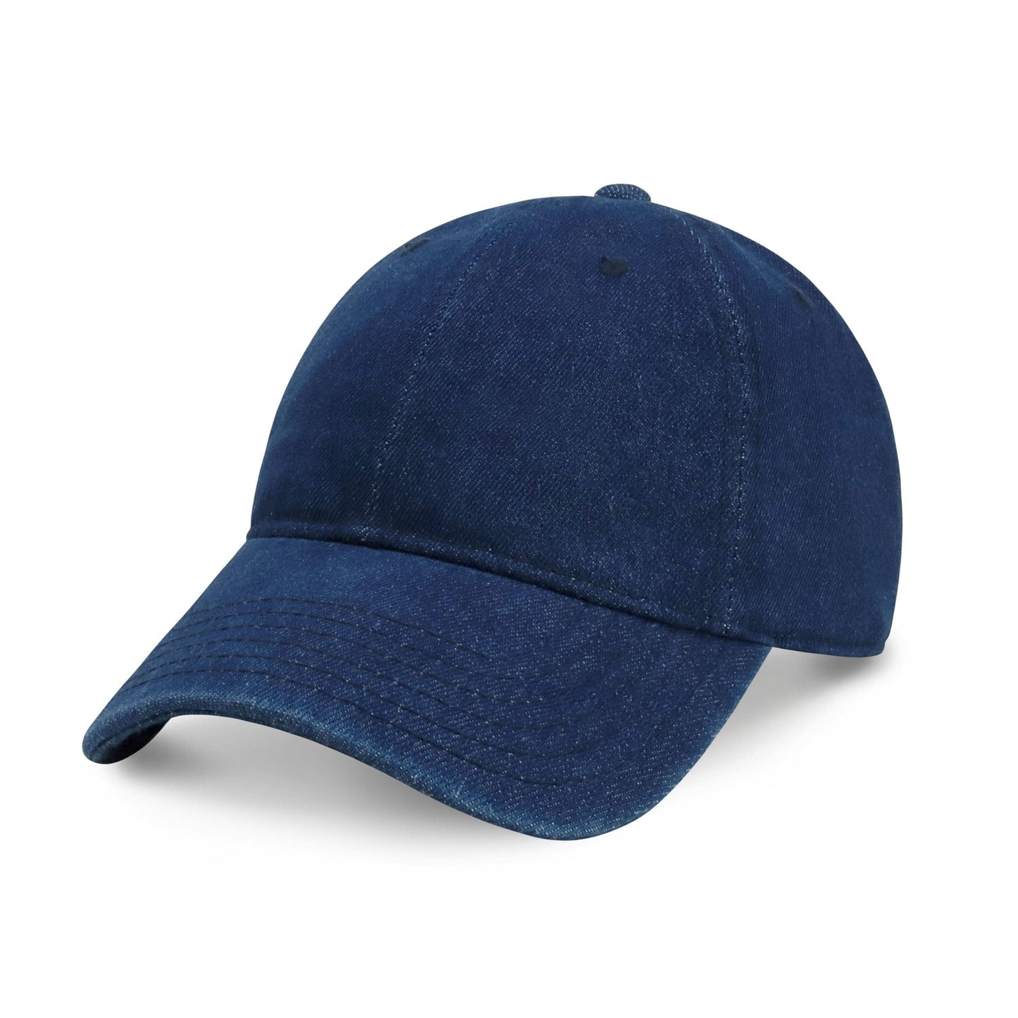 Plain Baseball Cap - Dark Denim