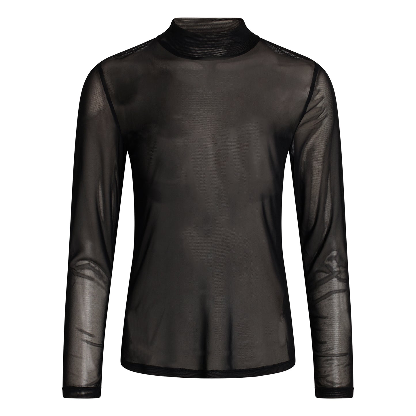 Co'couture - Mesh bluse - Sort