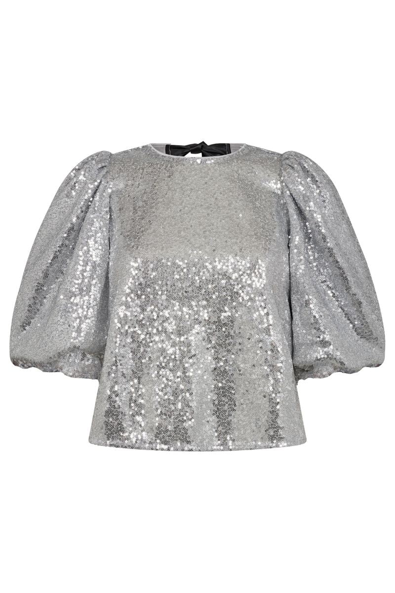 Cocouture - StevieCC Sequin Bow Blouse
