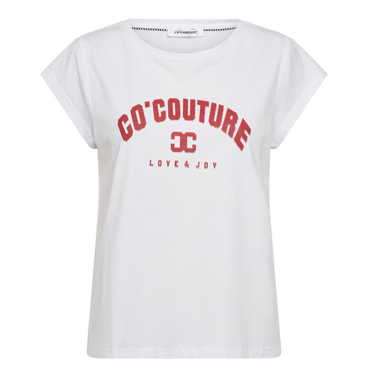 Cocouture - DustCC Print Tee - White Flame