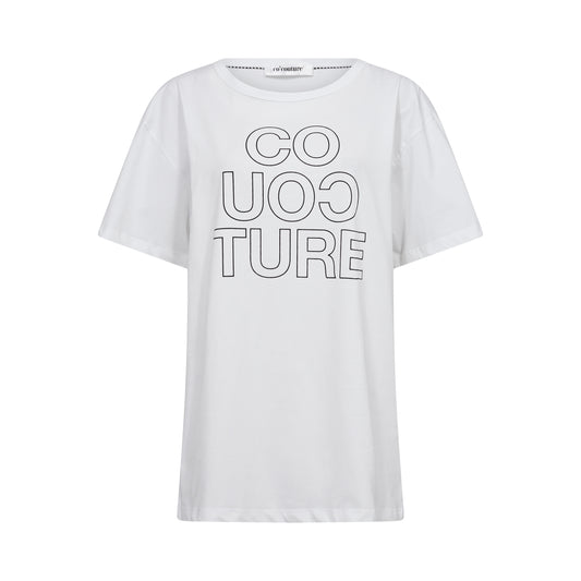 Cocouture - OutlineCC Oversize Tee - Hvid