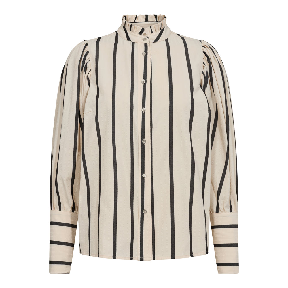 Cocouture - TessieCC Stripe Puff Shirt - MarciBlack