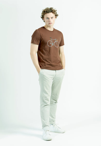 Cikkel Copenhagen - Unora 51.15 T-Shirt - Brown