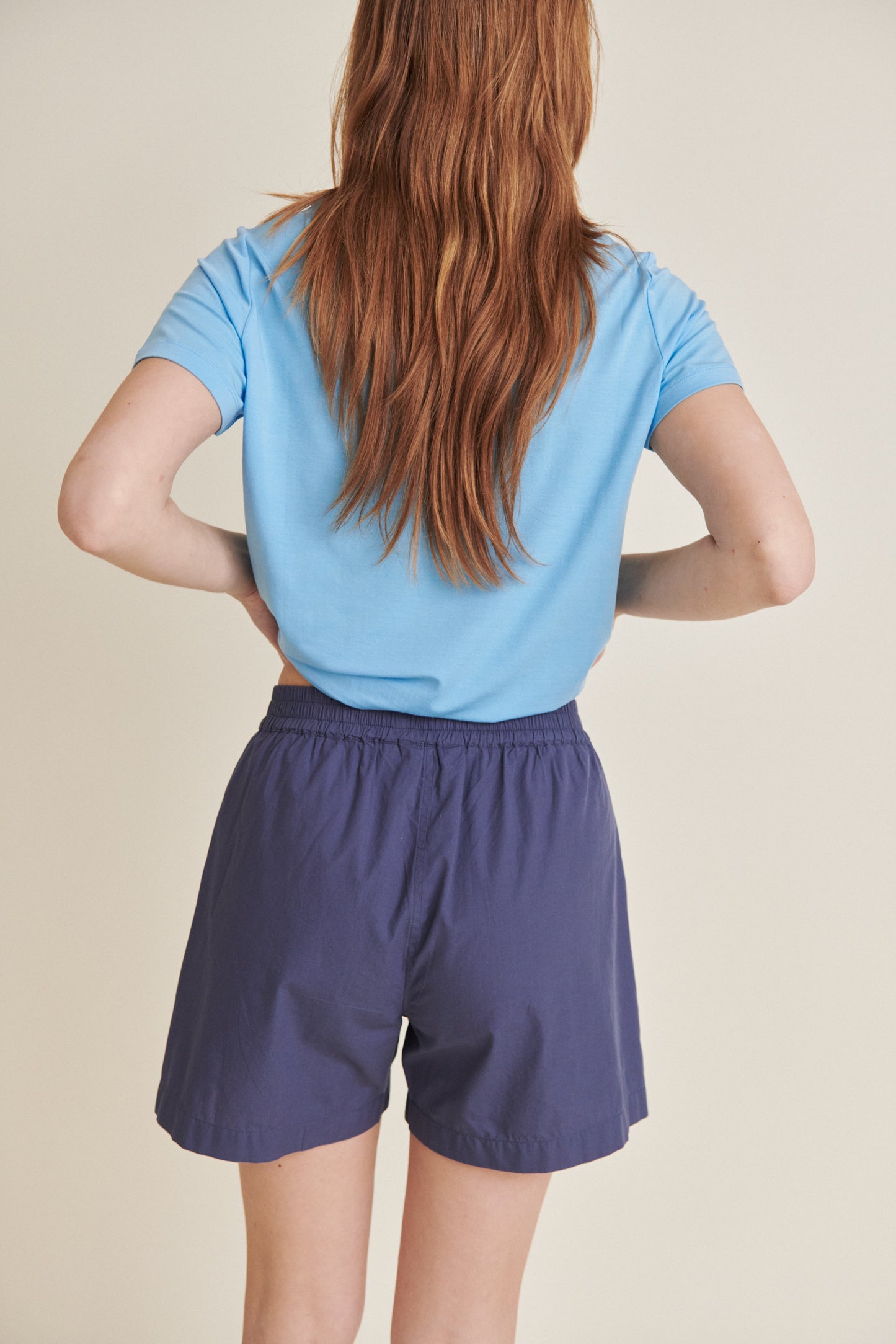 Basic Apparel - Silje Shorts - Vintage Indigo