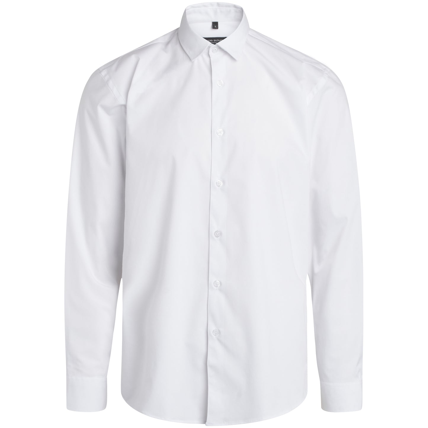 Bruuns Bazaar Herrer - Vic Essense Skjorte - Hvid
