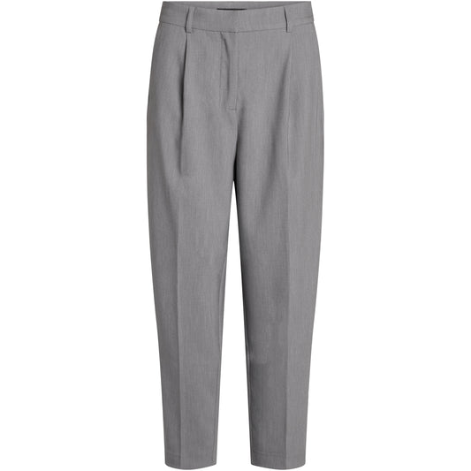 Bruuns Bazaar Women - CindySus Dagny pants - Grey Melange