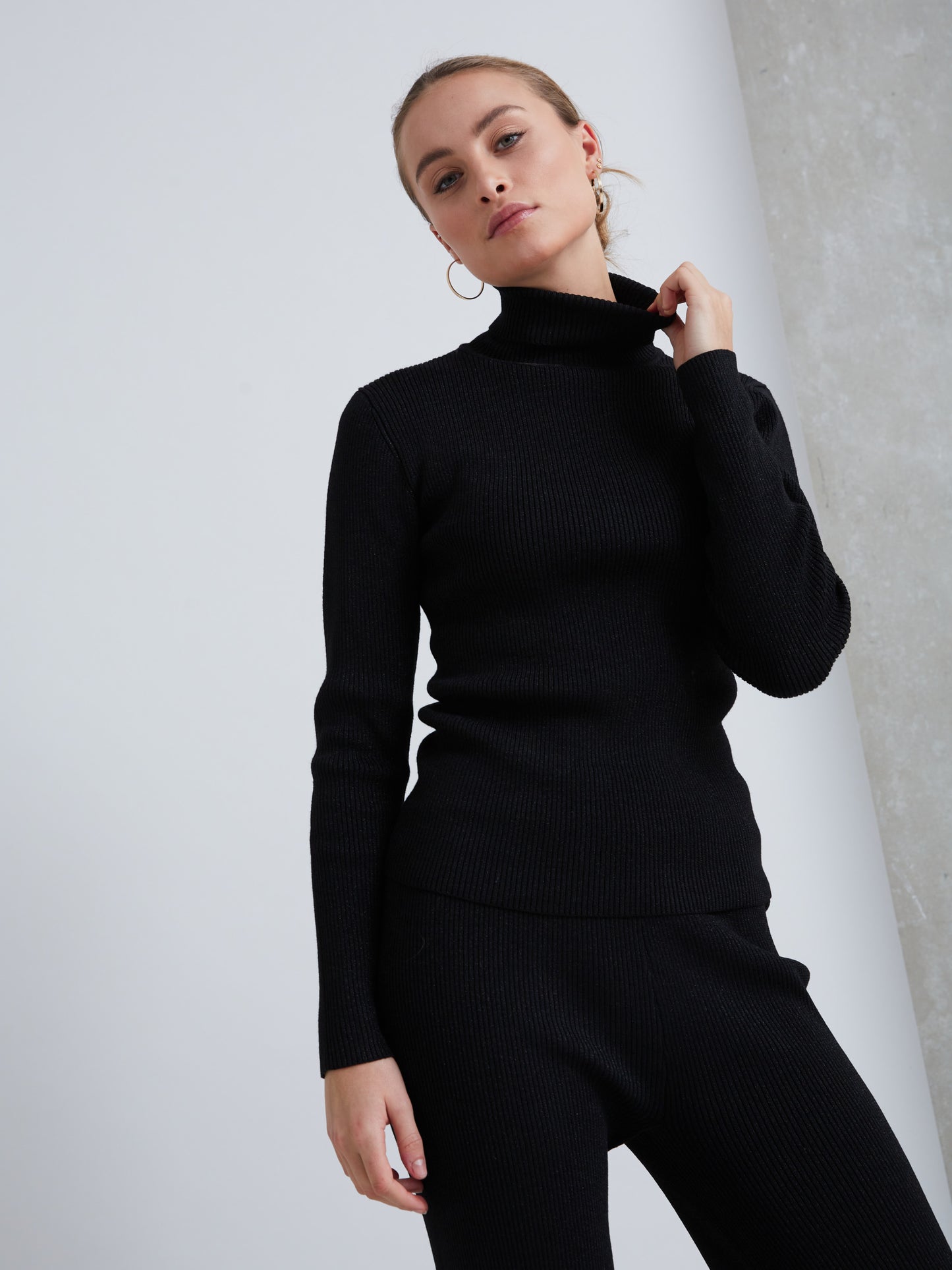 Bruuns Bazaar Women - AnemonesBBBatildas knit - Black / Black lurex
