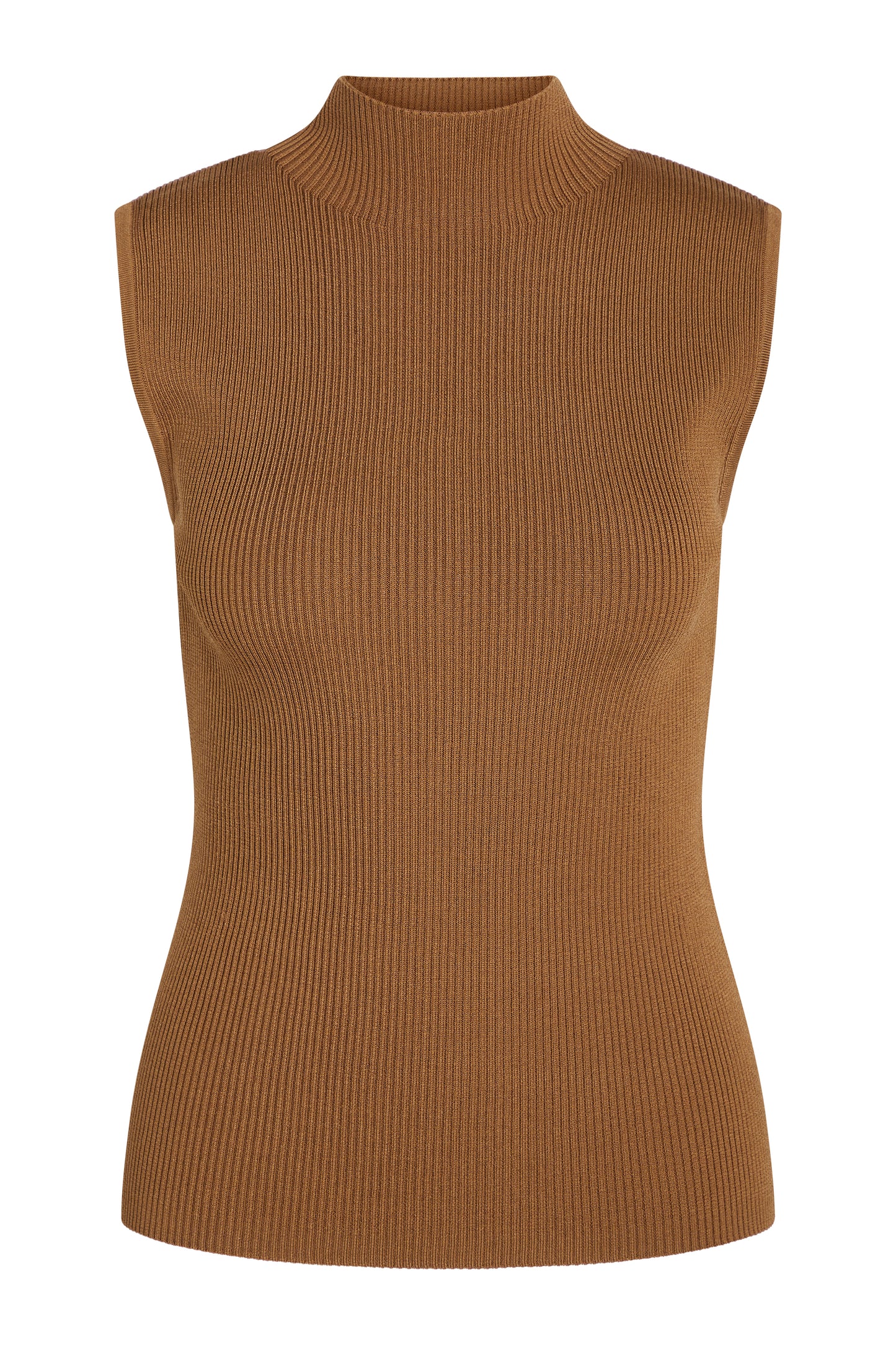 Bruuns Bazaar Women - RiversBBAditi knit top - Rubber