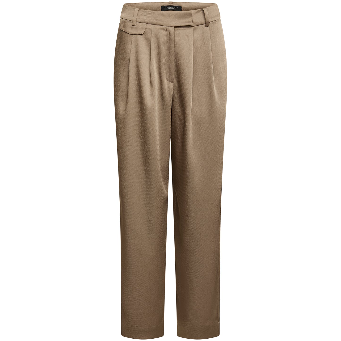 Bruuns Bazaar Women - Cedars Cella pants - Roasted Grey Khaki