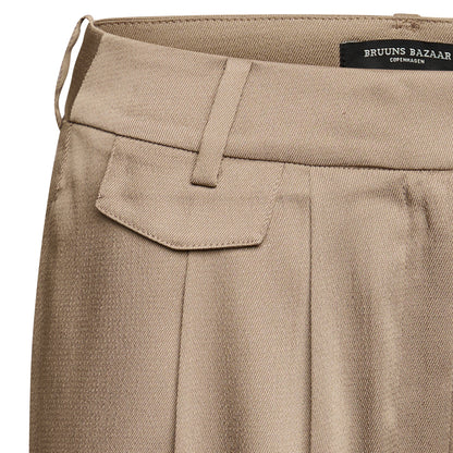 Bruuns Bazaar Women - Cedars Cella pants - Roasted Grey Khaki
