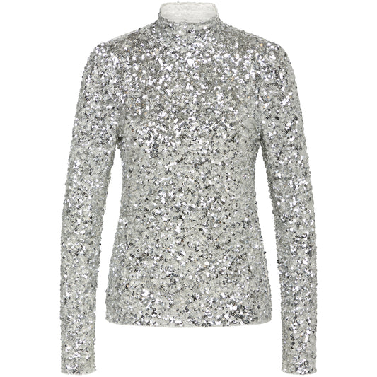 Bruuns Bazaar Women - Garget Hanni blouse - Silver