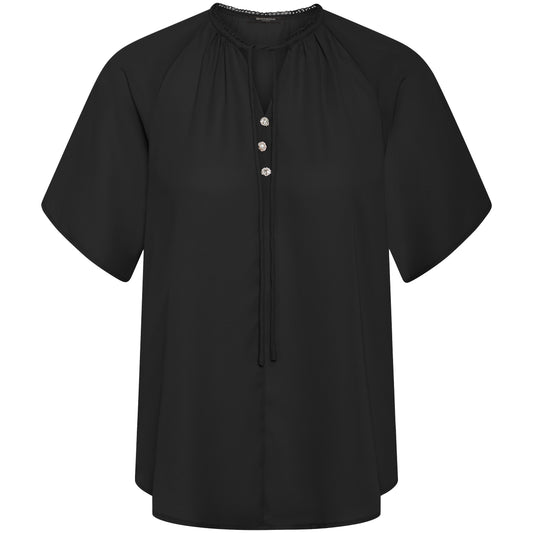 Bruuns Bazaar Women - CamillaBBLuia blouse - Black
