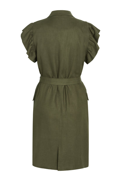 Bruuns Bazaar Women - OxalisBBGaia dress - Deep Depths