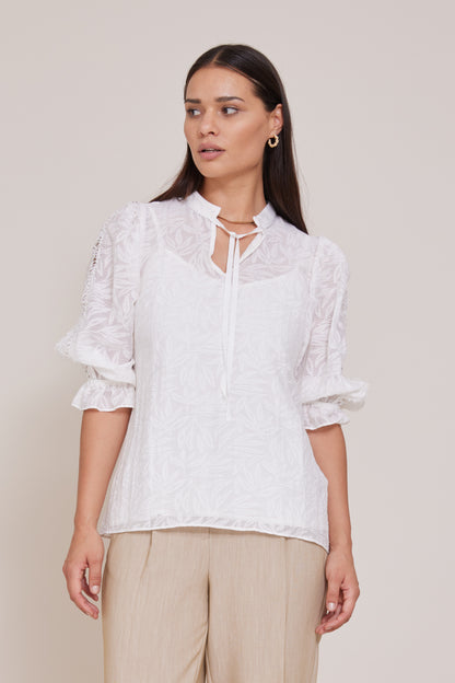 Bruuns Bazaar Women - MacluraBBImiras blouse - Snow White