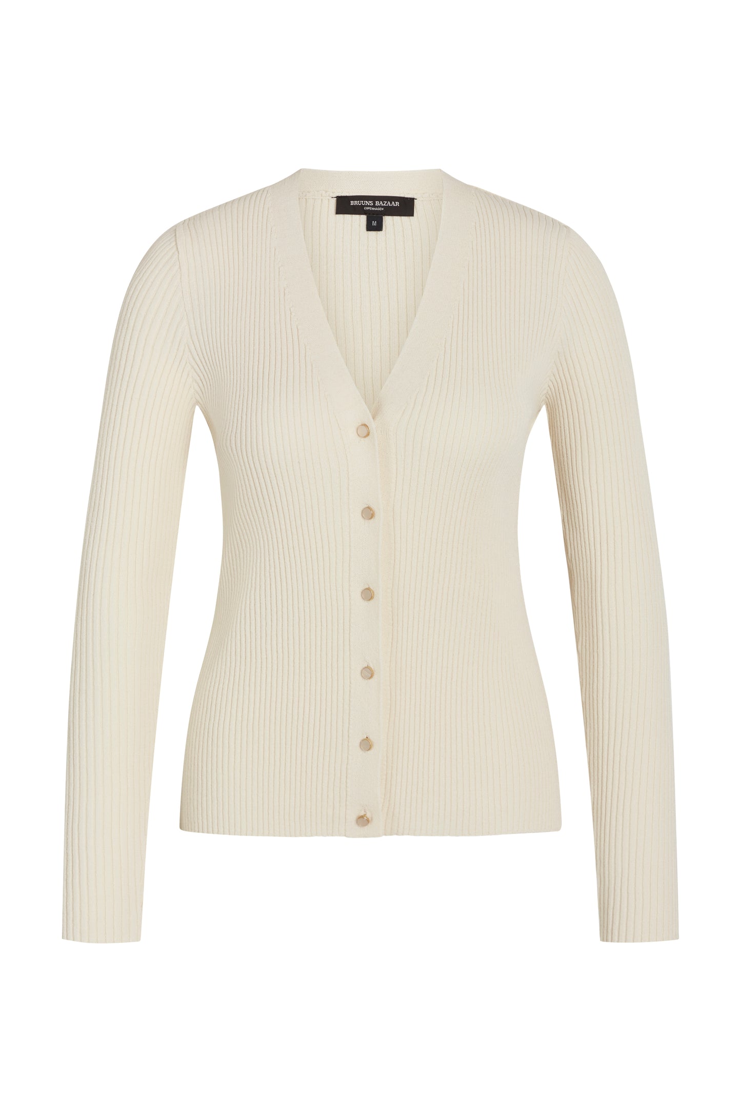 Bruuns Bazaar Damer - GallberryBBCarica strik cardigan - White Cream