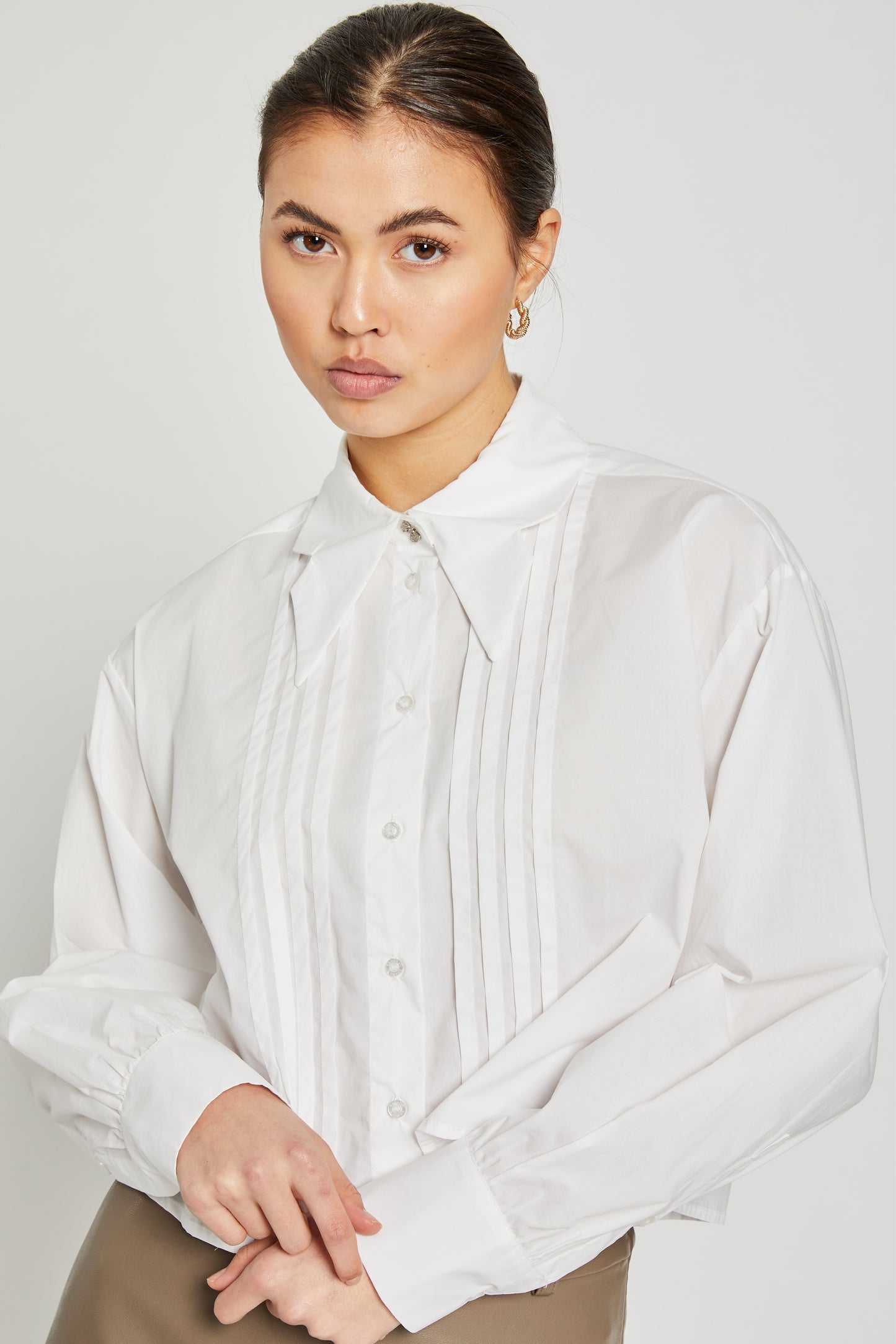 Bruuns Bazaar Women - CerastiumBBFeruz shirt - White