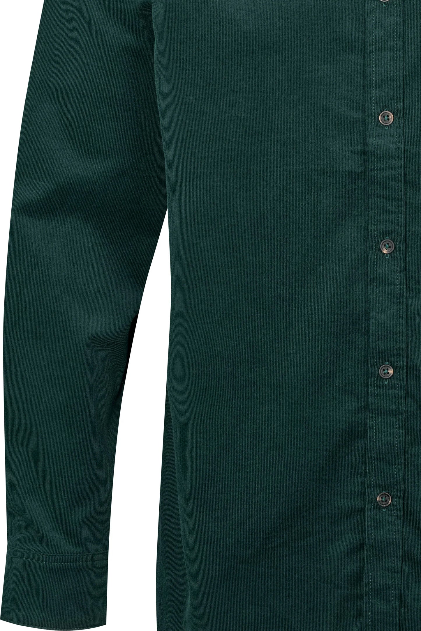 Bruuns Bazaar Men - CordBBStoked shirt - Dark green