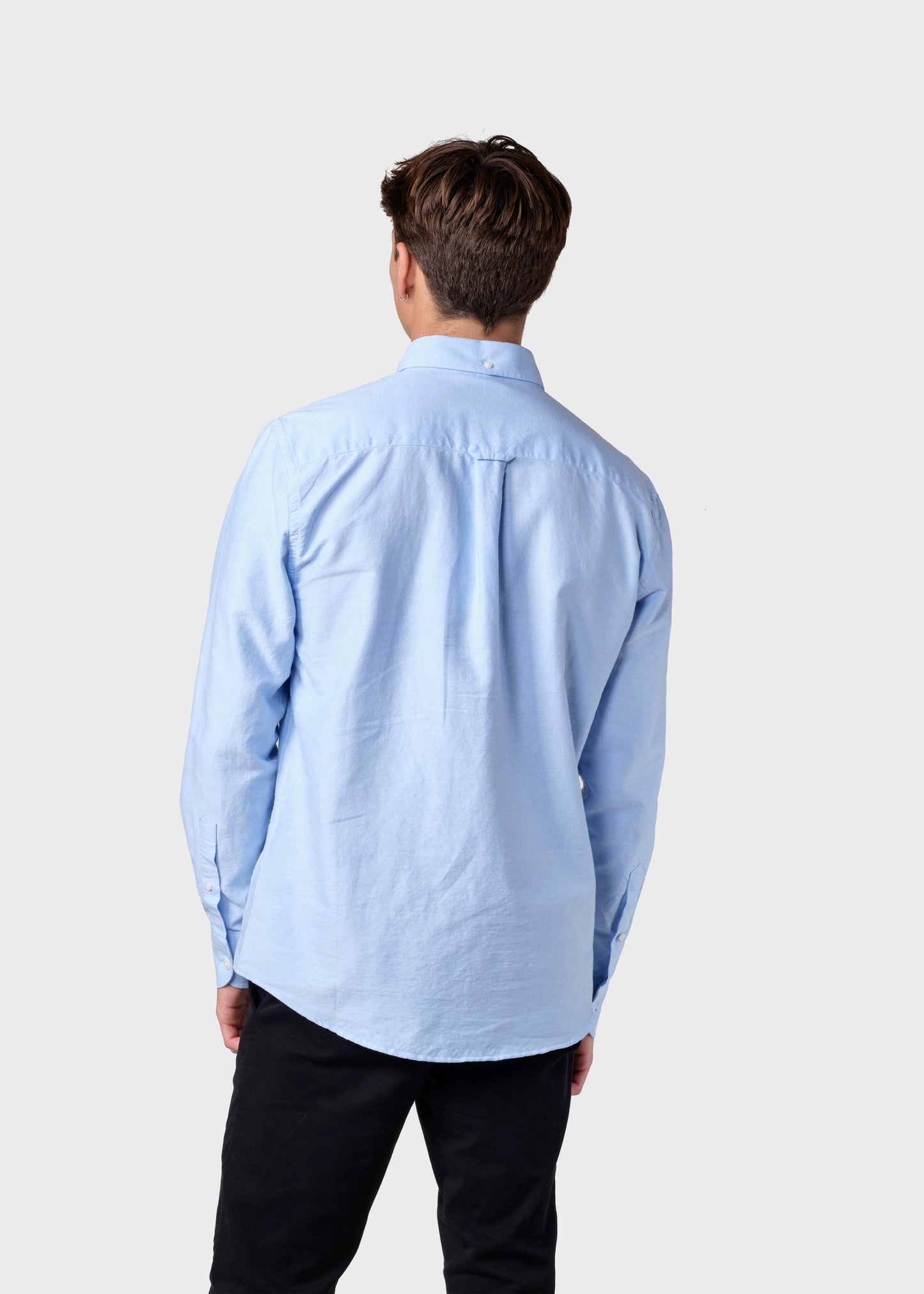 Klitmøller - Basic shirt - Blue melange