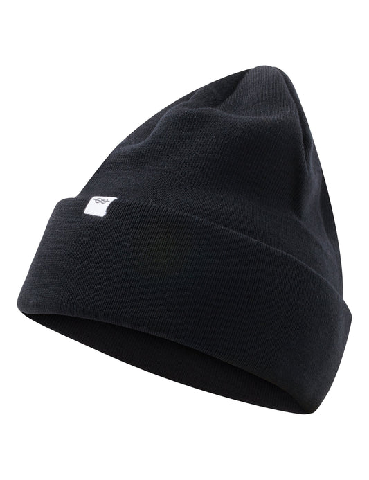 Klitmøller - Fin rib beanie - Sort